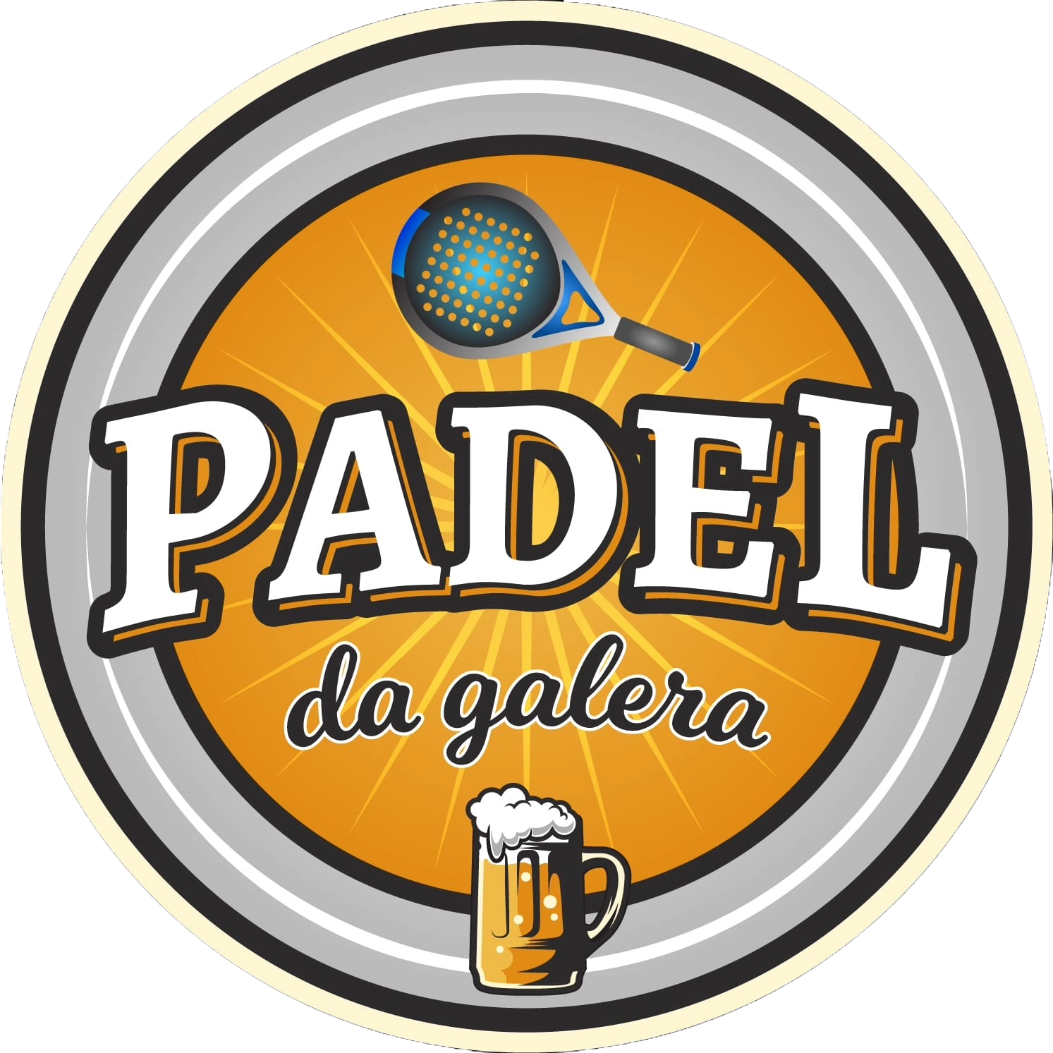 Logo Padel da Galera